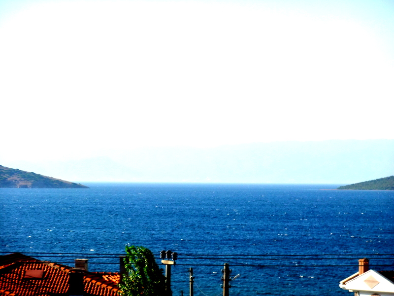 Ayvalık deniz manzarası
